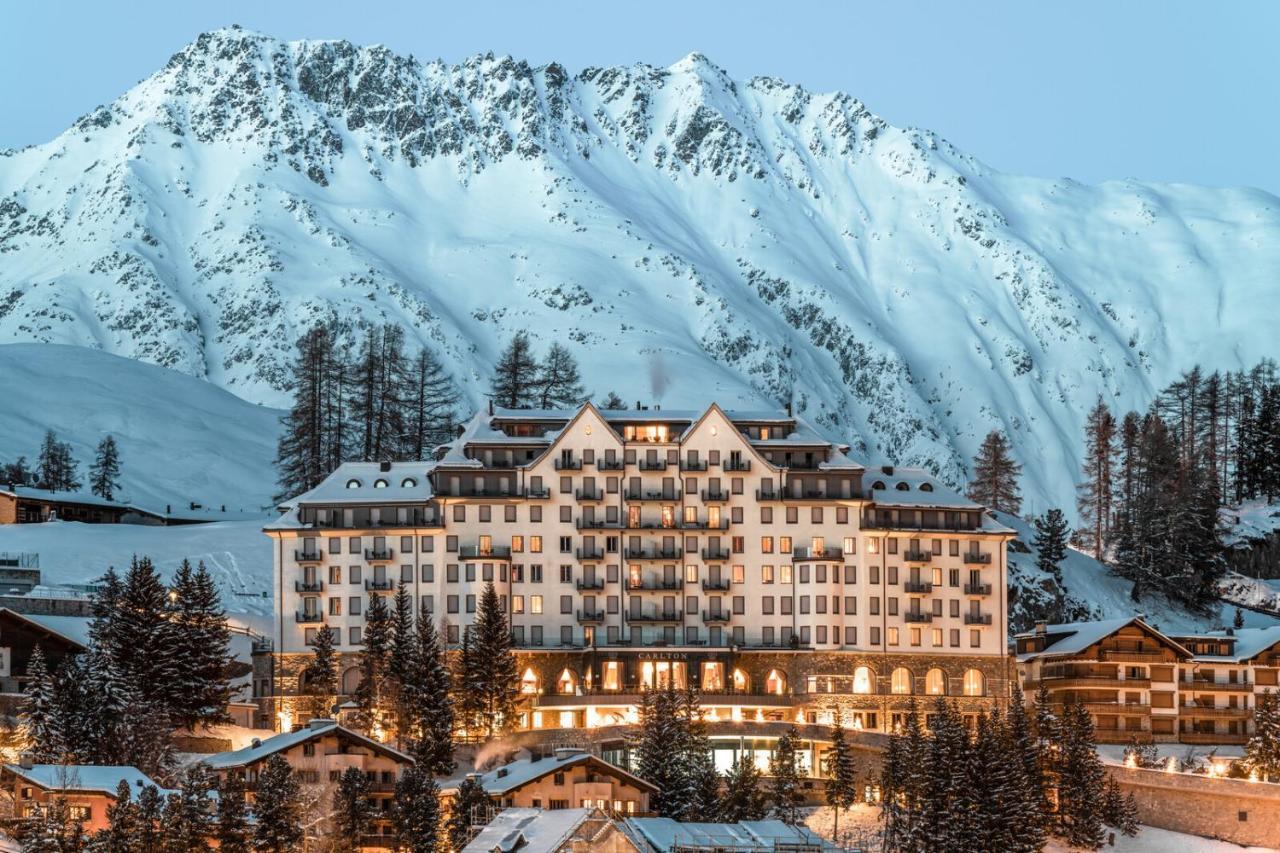 Carlton Hotel St. Moritz Exterior foto
