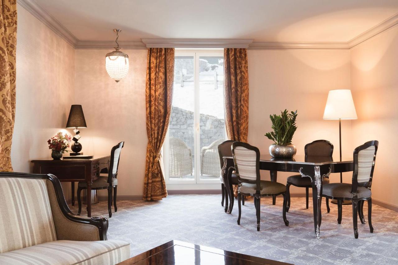 Carlton Hotel St. Moritz Exterior foto