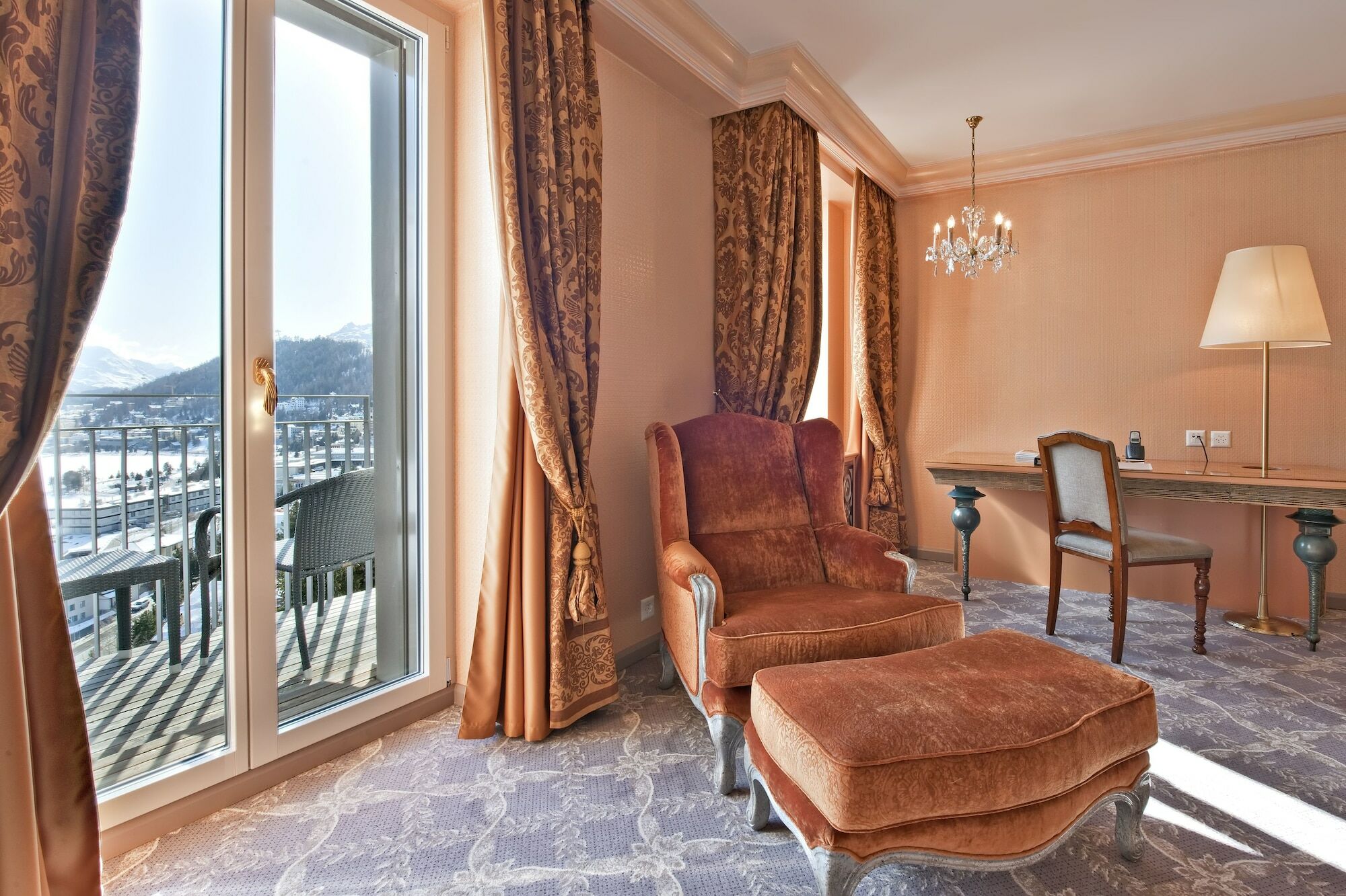 Carlton Hotel St. Moritz Exterior foto